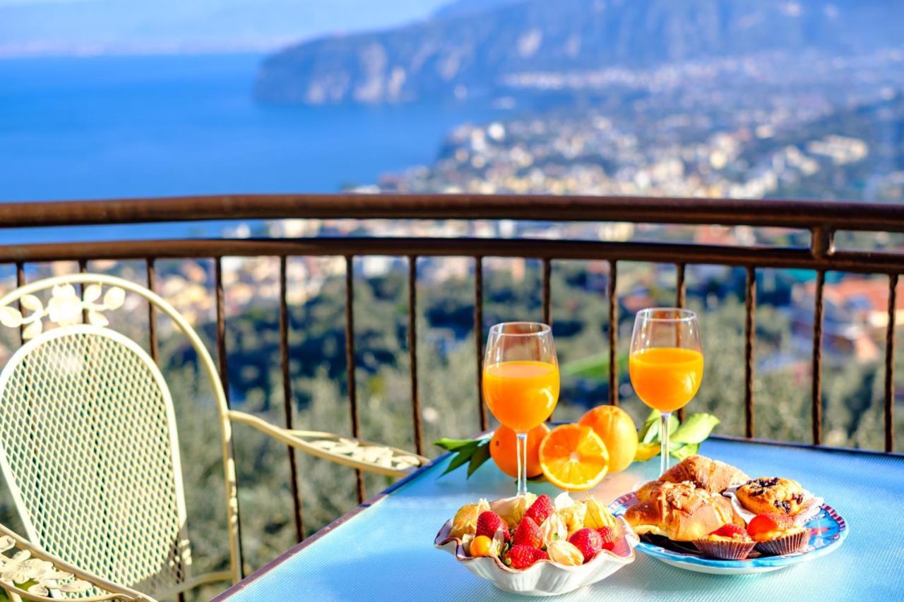Villa Caruso Private Heated Pool & Sea View Sorrento Ngoại thất bức ảnh