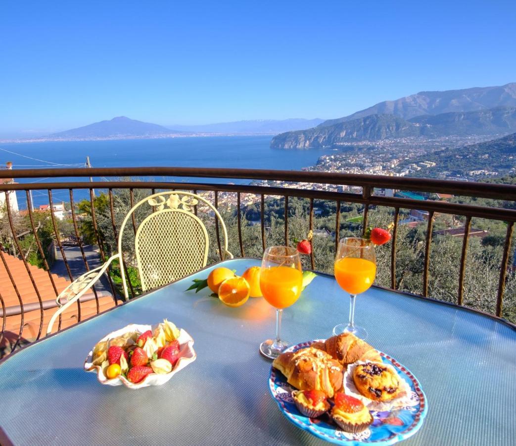 Villa Caruso Private Heated Pool & Sea View Sorrento Ngoại thất bức ảnh