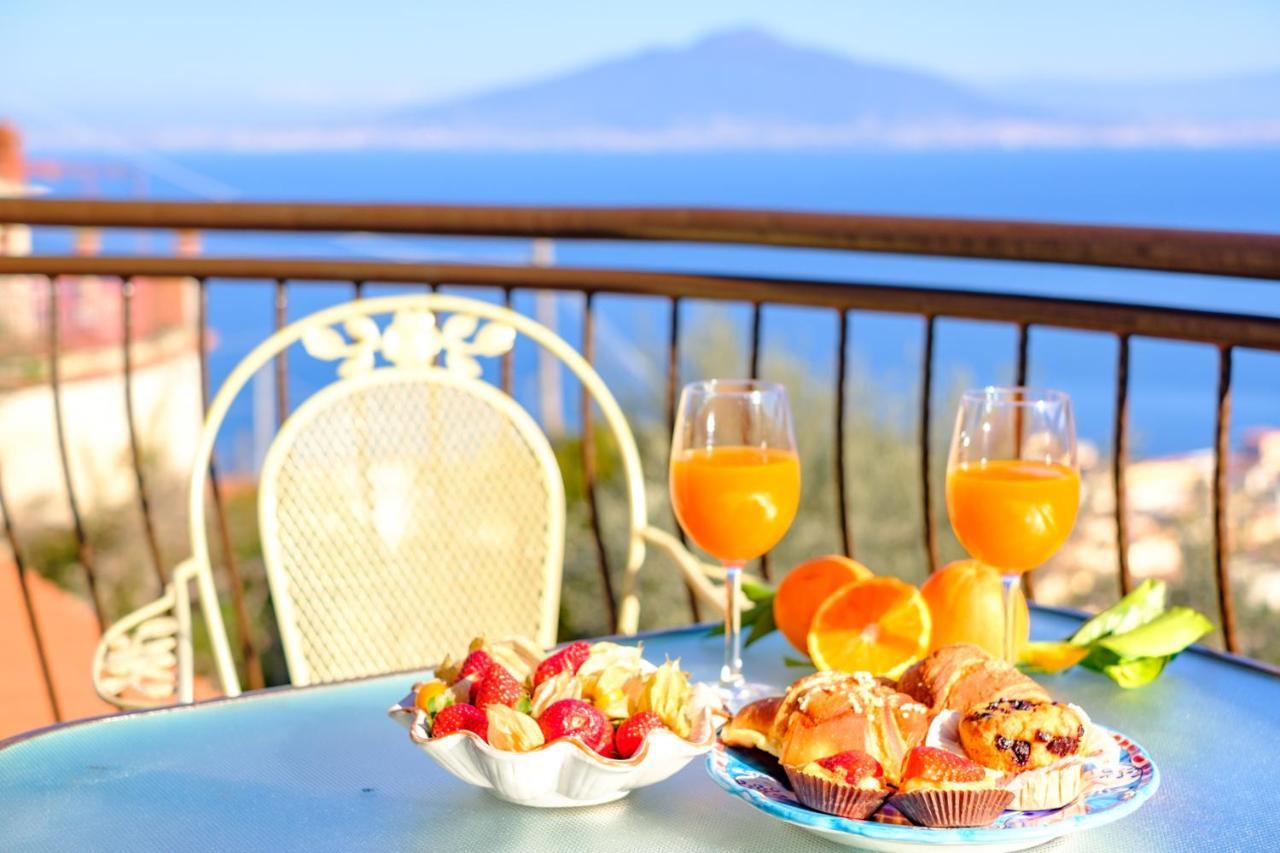 Villa Caruso Private Heated Pool & Sea View Sorrento Ngoại thất bức ảnh
