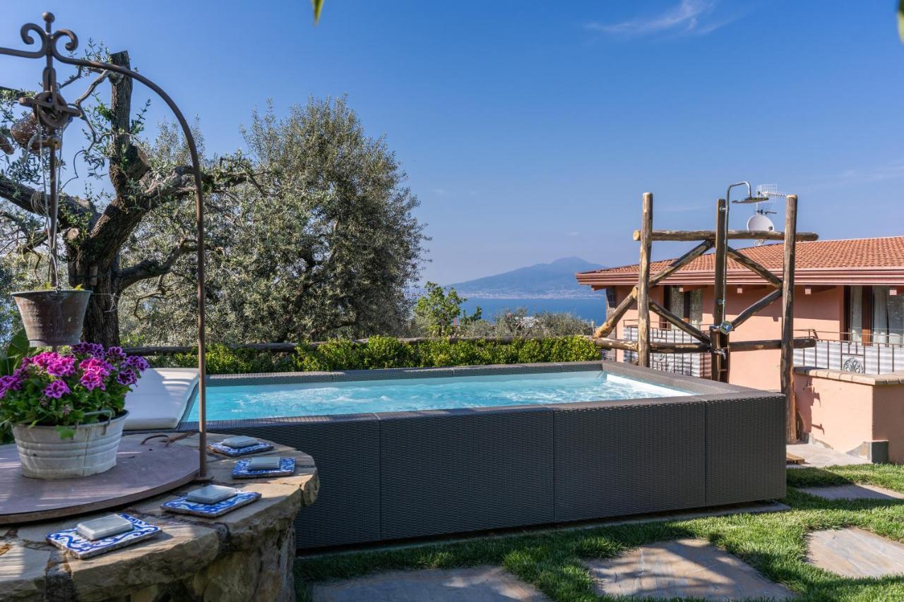Villa Caruso Private Heated Pool & Sea View Sorrento Ngoại thất bức ảnh