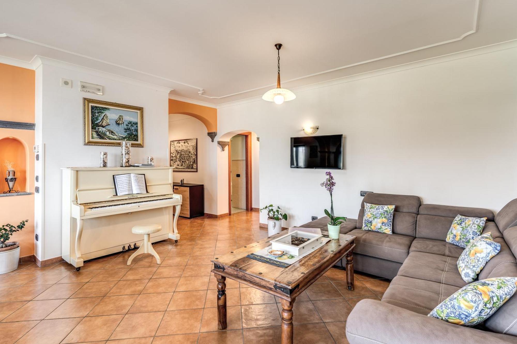 Villa Caruso Private Heated Pool & Sea View Sorrento Ngoại thất bức ảnh