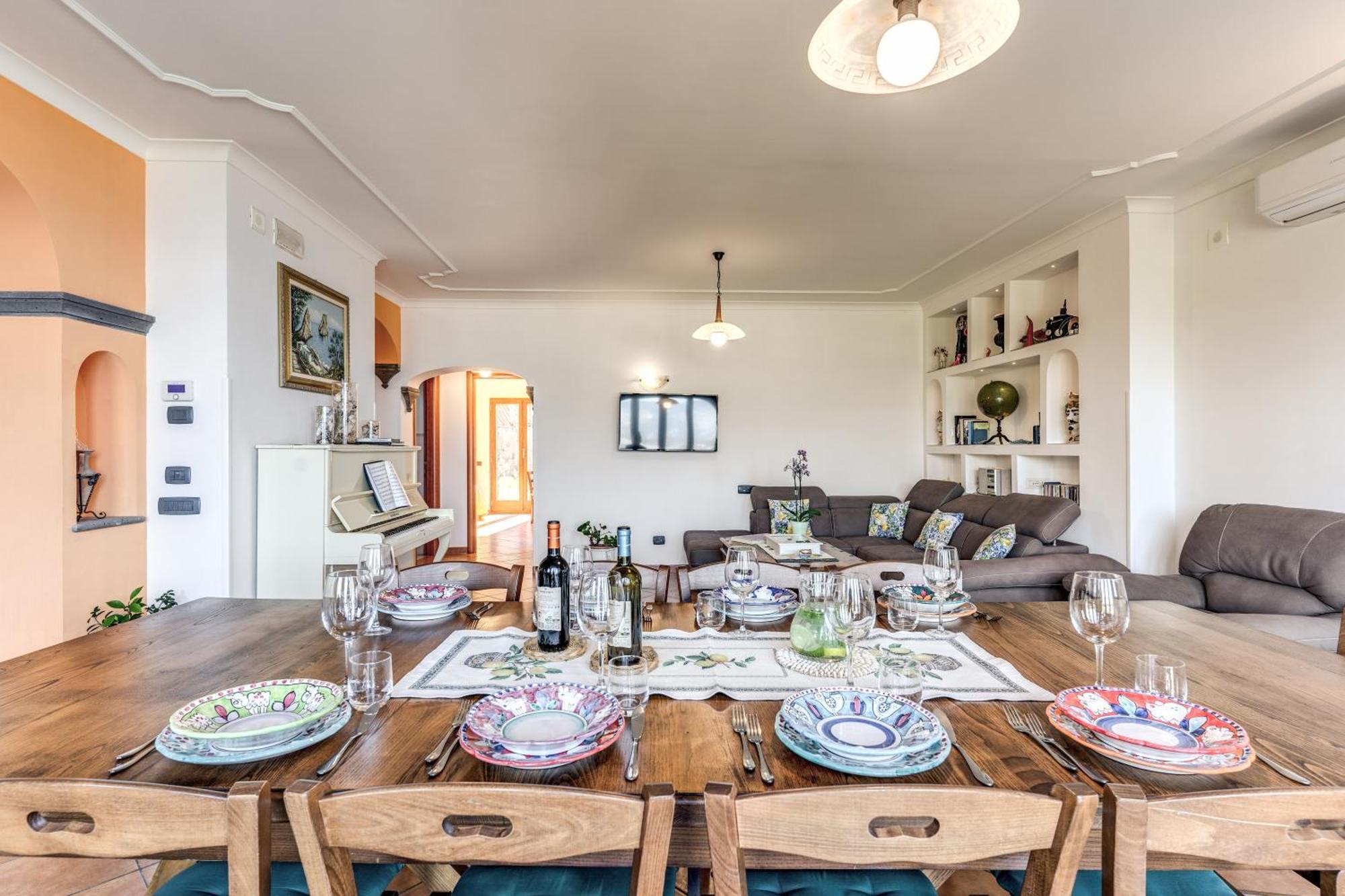 Villa Caruso Private Heated Pool & Sea View Sorrento Ngoại thất bức ảnh