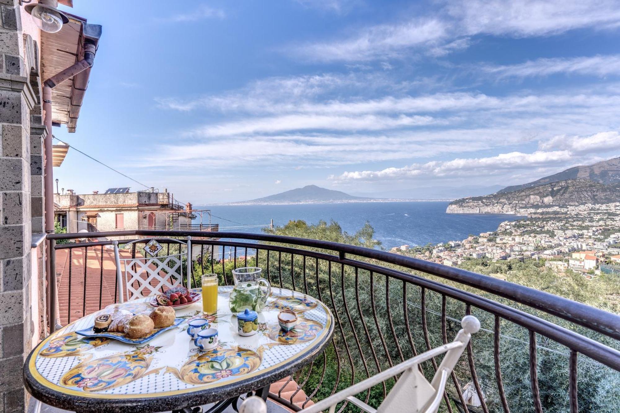 Villa Caruso Private Heated Pool & Sea View Sorrento Ngoại thất bức ảnh