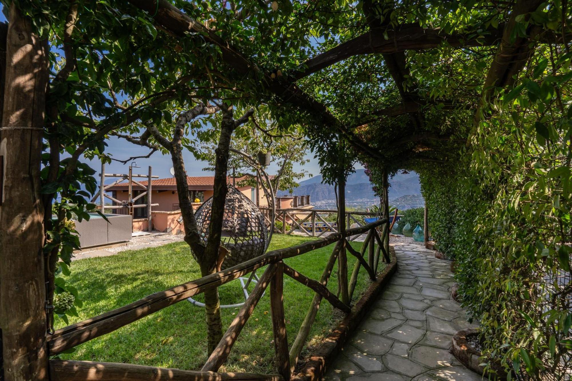 Villa Caruso Private Heated Pool & Sea View Sorrento Ngoại thất bức ảnh